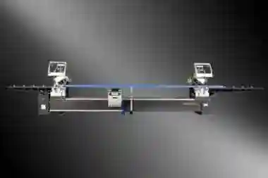 DOPPELKOPF SCHNEIDEMASCHINE  550 MM AUTOMATISIERUNG MIT 3 ACHSEN SERVOSTEUERUNG EVOG VR